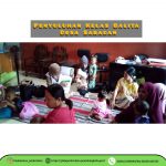 Penyuluhan kelas balita bersama Program Gizi Puskesmas Paduraksa Di Desa Saradan