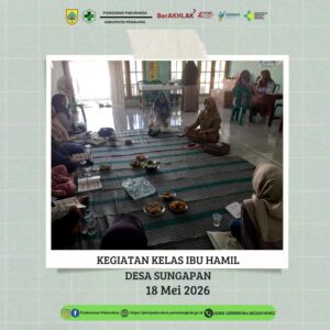 Kegiatan Kelas Bumil Desa Sungapan 18 Mei 2026