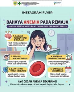 BAHAYA ANEMIA PADA REMAJA