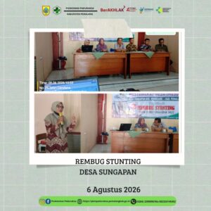 Rembug Stunting di Desa Sungapan